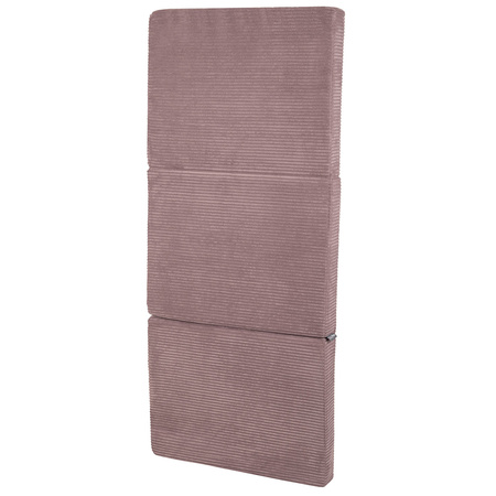 KiddyMoon Multifunctional Foam Mattress Foldable Bed Armchair Kids Children Sofa Folding Toddler Couch Chair for Playroom Bedroom Living Room, purple, Mattress with Pillow