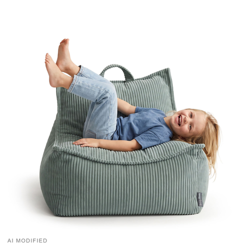 KiddyMoon KM-FTP-NEST Furniture Armchairs, green