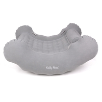 KiddyMoon Inflatable Sensory Rocker Chair For Kids With Pump And Handles, light grey, L