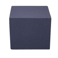 KiddyMoon Foam Set for Kids Obstacle Course for Children Montessori Toy for Babies Soft Construction Blocks Element, Tunnel/Hill, Certified Made in The EU, darkblue:-, Multi-Size