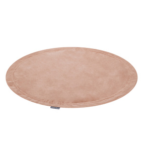 KiddyMoon velvet play mat and bag 2in1 for kids, desert pink, XL/NO balls