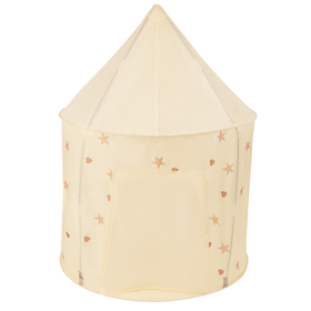 Play Tent For Kids Pavilion Playhouse Children Easy To Assemble Play Tent For Babies and Toddlers Pop up Play For Indoor And Outdoor, light beige: yellow/green/blue/red/orange, 100x130cm/100 balls