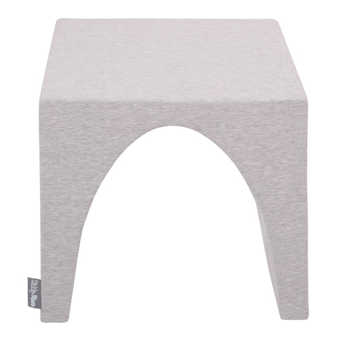 KiddyMoon Foam Set for Kids Obstacle Course for Children Montessori Toy for Babies Soft Construction Blocks Element, Tunnel/Hill, Certified Made in The EU, lightgrey:-, Multi-Size
