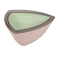 KiddyMoon Balance Stones for Children Stepping Stones Kids Balance River Stones Non-Slip Balance Beams Balance Blocks Anti-Slip Toys Obstacle Course Toddler Balance Motor Skills, Multicolor, 6 Pieces