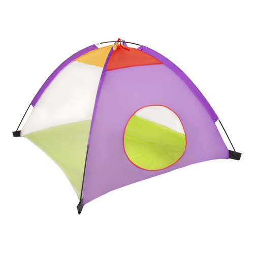 3in1 Play Tent with Tunnel Playground Ball Pit with Balls for Kids, Blue, 120x100x375