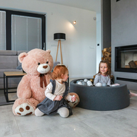 KiddyMoon Soft Plastic Play Balls ∅ 7cm/2.75in Multi-colour Made in EU, white/grey/black/gold, 200 Balls/7cm-2.75in