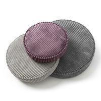KiddyMoon 3-Piece Foam Elements for Kids Children's Room Accessory, fioletowy-jasnoszary-ciemnoszary