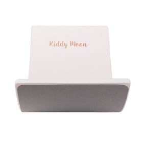 KiddyMoon Wooden Balance Board for Children Wooden Swing Board Montessori Toy for Kids Balancing Board for Babies 80x30cm, white, 83x29,5x1,7/Felt