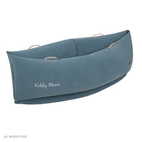 KiddyMoon Inflatable Sensory Peapod Chair For Kids With Handles And Pump, Blue, M