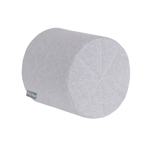 KiddyMoon Foam Playground For Kids Obstacle Course For Children Montessori Toy For Babies Soft Construction Blocks, Certified Made In The EU, Light Grey, pouf/pouf