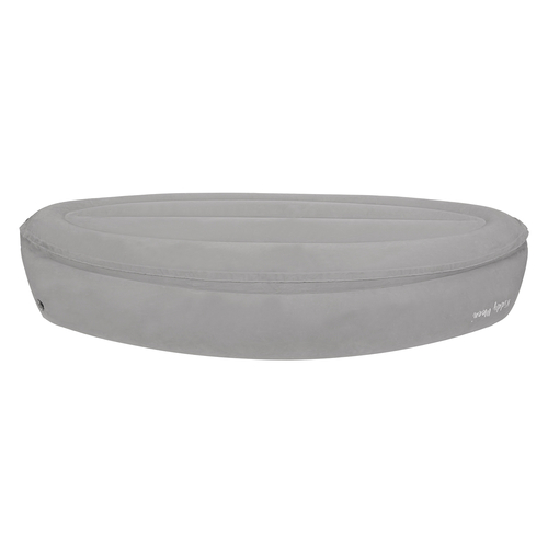 KiddyMoon Inflatable Sensory Peapod Chair For Kids With Handles And Pump, Grey, XL