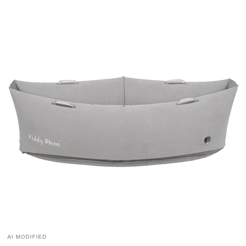 KiddyMoon Inflatable Sensory Peapod Chair For Kids With Handles And Pump, Grey, M