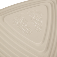 KiddyMoon Balance Stones for Children Stepping Stones Kids Balance River Stones Non-Slip Balance Beams Balance Blocks Anti-Slip Toys Obstacle Course Toddler Balance Motor Skills, Multicolor, 6 Pieces