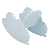 KiddyMoon Wooden Rocker Arch for Kids Rocking Chair Animal Montessori Seesaw for Children Activity Toy for Babies Climbing Play Arch, Cloud Model AR-002, , Cloud