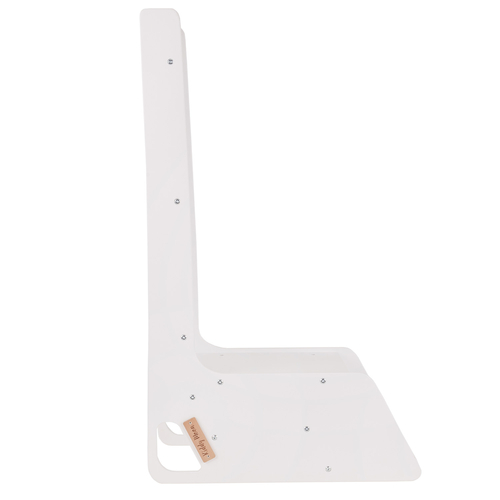 KiddyMoon Wooden Slide Chair 2in1 for Children, Slide for Ball Pit SC-002 White, Large
