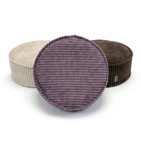 KiddyMoon 3-Piece Foam Elements for Kids Children's Room Accessory, beige-brown-purple, Sx3