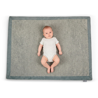 KiddyMoon Baby Play Mat for Kids, Soft and Non-Slip, Green