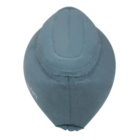 KiddyMoon Inflatable Sensory Peapod Chair For Kids With Handles And Pump, Blue, L