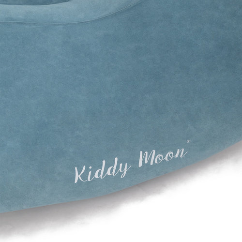 KiddyMoon Inflatable Rocker PVC Sensory Toy, Blue, L