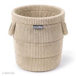KiddyMoon KM-BIN Toys basket, Beige