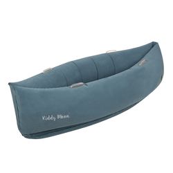 KiddyMoon Inflatable Sensory Peapod Chair For Kids With Handles And Pump, Blue, M