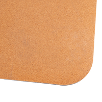 Cork Yoga Mat Durable Pilates And Fitness Mat With Non-Slip Base Natural Cork Surface Noise Reduction Elegant Design For Exercise Or Relaxation, natural, One Size