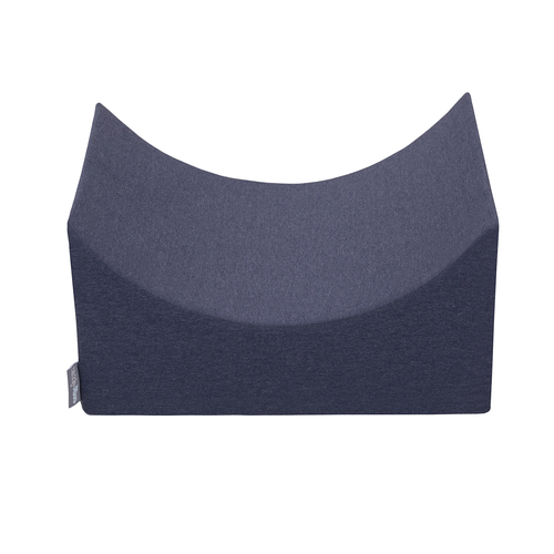 KiddyMoon Foam Playground for Kids Obstacle Course for Children Montessori Toy for Babies Soft Construction Blocks Element, Ramp/Halfshaft, Certified Made in The EU, darkblue:-, Multi-Size