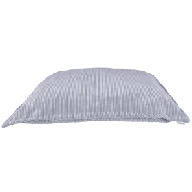 KiddyMoon Kids Bean Bag Sensory Pillow Filled With Plastic Balls Removable Cover, dark grey, 100x140cm/700 Balls