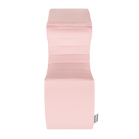 KiddyMoon Foam Soft Seesaw Rocker Ride-On Hopper Bean Bouncy Jumping Playing for Children, Montessori Toy For Kids Made of Foam, Made in The EU, pink, M