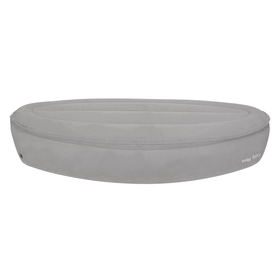 KiddyMoon Inflatable Sensory Peapod Chair For Kids With Handles And Pump, Grey, XL