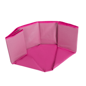 children colourfull foldable ballpit plastic balls, pink:babyblue/powderpink/pearl, 300 balls