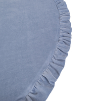 KiddyMoon Foam Play Mat for Children Montessori Soft Children's Floor Playground Toddlers and Babies Crawling Mat Soft Toy Carpet Kids Nursery and Playroom, Made in EU, ice blue, XL