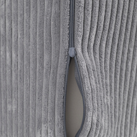 KiddyMoon Armchair Kids Foldable Children Multifunctional Foam Mattress Sofa Bed Folding Toddler Couch Chair for Playroom Bedroom Living Room, dark grey, Armchair with Pillow