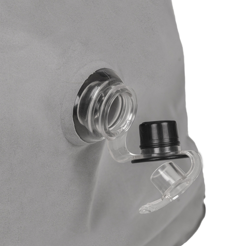 KiddyMoon Inflatable Sensory Peapod Chair For Kids With Handles And Pump, Grey, XL