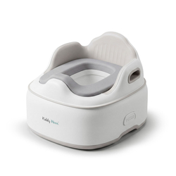 KiddyMoon Potty Training Chair for Toddlers Lockable Cover Anti-Slip Elements, Beige, UNI