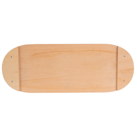 Balance Board For Adults And Kids Wooden Roller Board Gymnastics Training And Coordination Exercises Fitness Yoga Stability Sport Physiotherapy Workout - Available with mat and without mat, natural, 80x30cm + mat