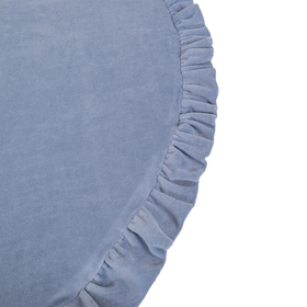 KiddyMoon Foam Play Mat for Children Montessori Soft Children's Floor Playground Toddlers and Babies Crawling Mat Soft Toy Carpet Kids Nursery and Playroom, Made in EU, ice blue, XL