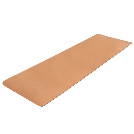 Cork Yoga Mat Durable Pilates And Fitness Mat With Non-Slip Base Natural Cork Surface Noise Reduction Elegant Design For Exercise Or Relaxation, natural, One Size