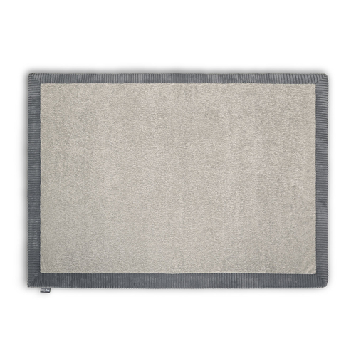 KiddyMoon Baby Play Mat for Kids, Soft and Non-Slip, Light Grey