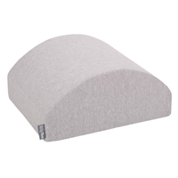 KiddyMoon Foam playground - Hill/Tunnel/Ramp L/halfshaf L PPZ-234, light grey, Multi-Size