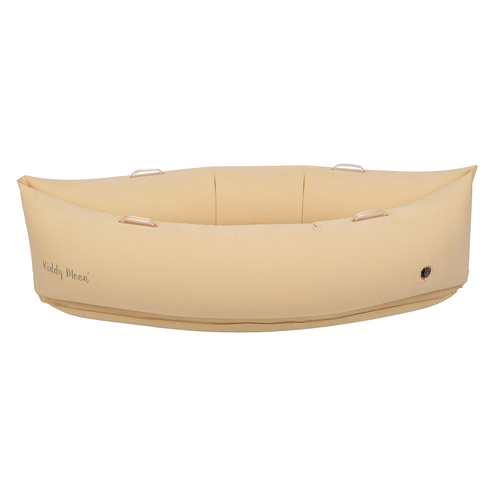 KiddyMoon Inflatable Sensory Peapod Chair For Kids With Handles And Pump, Beige, L