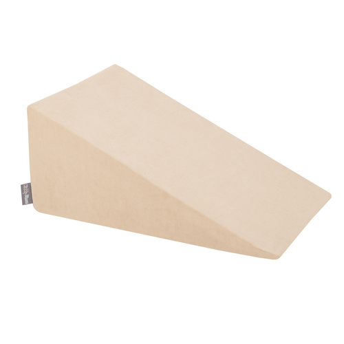 KiddyMoon Foam Playground Velvet For Kids Obstacle Course For Children Montessori Toy For Babies Soft Construction Blocks Element, sand beige, Multi-Size