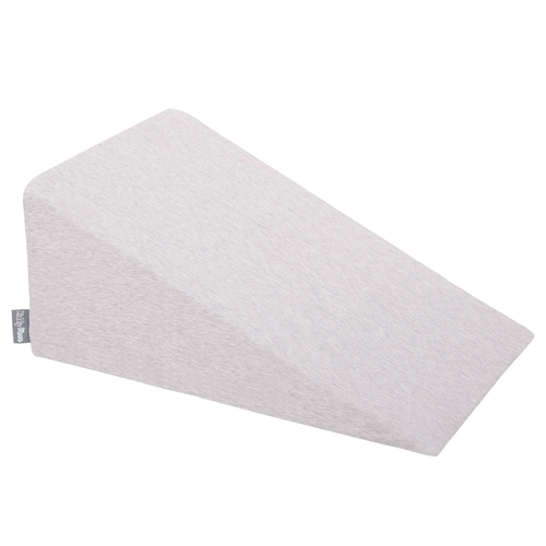 KiddyMoon Foam playground - Cubes/Wedge L/Steps PPZ-253, Light Grey, Multi-Size