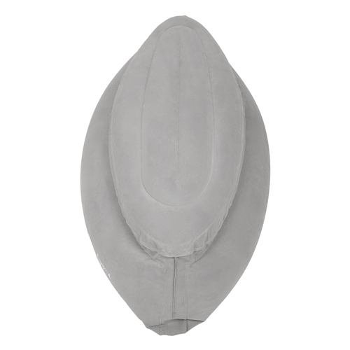 KiddyMoon Inflatable Sensory Peapod Chair For Kids With Handles And Pump, Grey, L