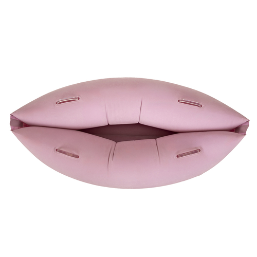 KiddyMoon Inflatable Sensory Peapod Chair For Kids With Handles And Pump, Pink, M