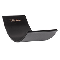 KiddyMoon Wooden Balance Board for Children Wooden Swing Board Montessori Toy for Kids Balancing Board for Babies 80x30cm, black, 83x29,5x1,7/Felt