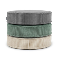 KiddyMoon 3-Piece Foam Elements for Kids Children's Room Accessory, green-beige-dark grey, Mx3