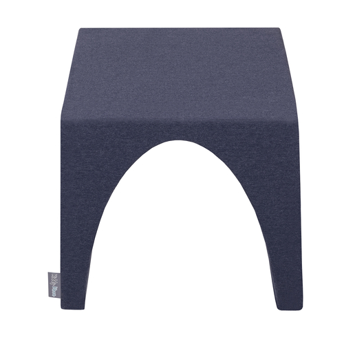 KiddyMoon Foam Set for Kids Obstacle Course for Children Montessori Toy for Babies Soft Construction Blocks Element, Tunnel/Hill, Certified Made in The EU, darkblue:-, Multi-Size