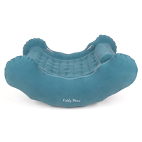 KiddyMoon Inflatable Rocker PVC Sensory Toy, Blue, L
