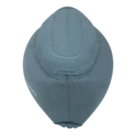 KiddyMoon Inflatable Sensory Peapod Chair For Kids With Handles And Pump, Blue, L